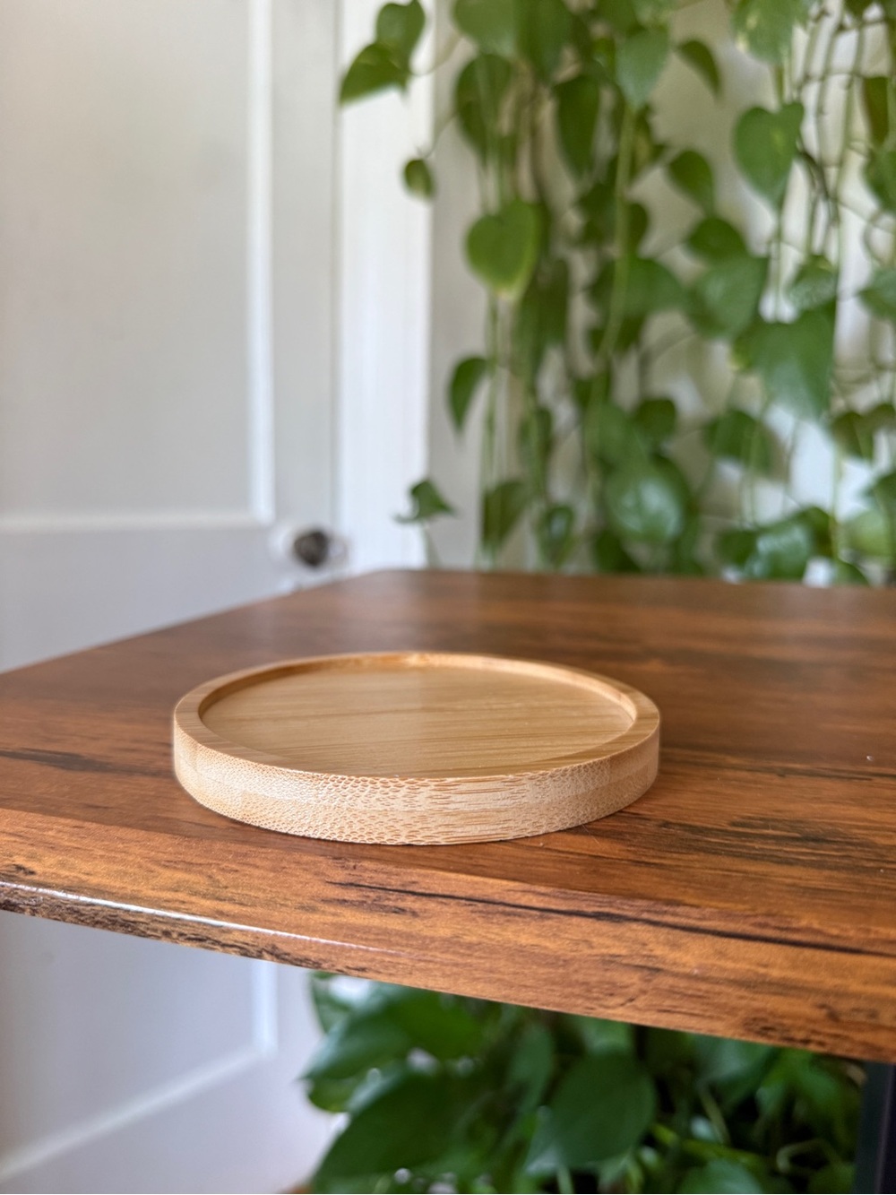 Natural Bamboo Soap Dish - Light Wood